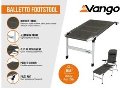 Vango Balletto Beinauflage, Grau 5 Vango Balletto Beinauflage, Grau -Campingausrüstung Geschäft 121572 0 2