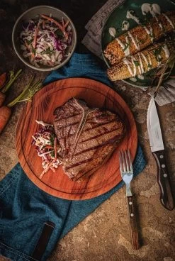 Tramontina Jumbo Steakbesteck, 4-teilig, Braun -Campingausrüstung Geschäft 121856 0 4