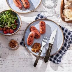 Tramontina Jumbo Steakbesteck, 4-teilig, Braun -Campingausrüstung Geschäft 121856 0 6