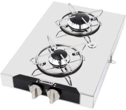 Carbest Aufbau Gaskochfeld, 2-flammig