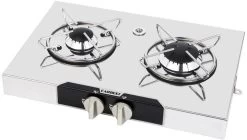 Carbest Aufbau Gaskochfeld, 2-flammig, Nebeneinander