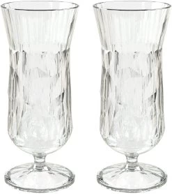 Koziol Club No. 17 Superglas Cocktailglas, 400ml, 2er-Set