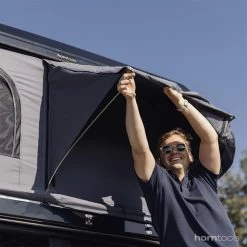 Horntools Themis PopUp Dachzelt, 220x150x30cm, Grau -Campingausrüstung Geschäft 124413 0 6