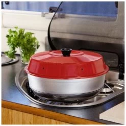 OMNIA Starter-Set 2.0 Campingbackofen Inkl. Duo-Pack 2.0 Silikonform Und Kochbuch -Campingausrüstung Geschäft 124913 0 3