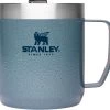 Stanley Classic Camp Mug Vakuumbecher, 354ml, Hammertone Ice