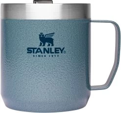 Stanley Classic Camp Mug Vakuumbecher, 354ml, Hammertone Ice