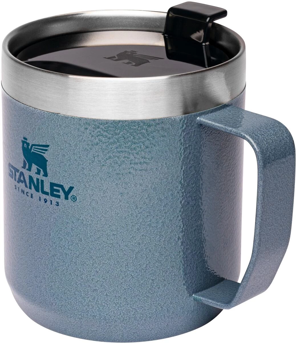 Stanley Classic Camp Mug Vakuumbecher, 354ml, Hammertone Ice 2 Stanley Classic Camp Mug Vakuumbecher, 354ml, Hammertone Ice – Bild 2