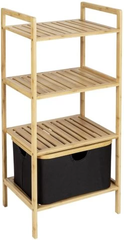 Wenko Ecori Regal Mit 3 Etagen, Bambus