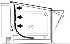 Thule Side Tensioning Kit Andruckstangen Für EasyLink / Quickfit -Campingausrüstung Geschäft 26722 2