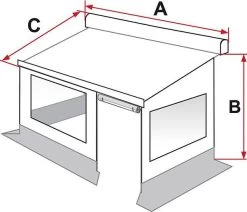 Fiamma Privacy-Room Light -Campingausrüstung Geschäft 268 3