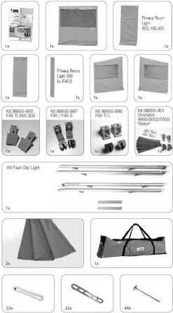 Fiamma Privacy-Room Light -Campingausrüstung Geschäft 268 4