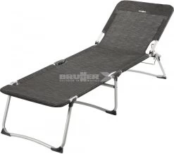 Brunner Duna Grand Slimvision Dreibeinliege, Grau