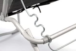 Brunner Duna Grand Slimvision Dreibeinliege, Grau -Campingausrüstung Geschäft 29510 2