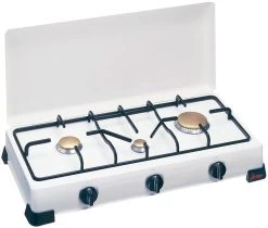 Ardes Zeus Dreiflamm-Kocher, 50mbar, Mit Zündsicherung