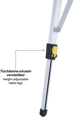 Uquip Variety Falttisch, Silber -Campingausrüstung Geschäft 3119 2