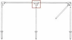 Piper Windschutzgestänge Ø 28 Mm, T-Stück