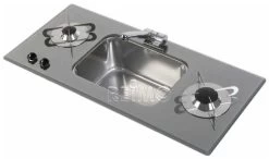 Can PV1366 Kocher-Spüle-Kombination, 2-flammig