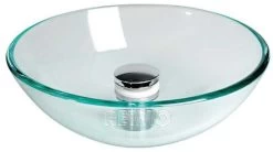 Can LA1499 Glasspüle, Ø280mm, Transparent