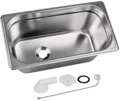 Blanco Einbauspüle, Edelstahl, 325x176mm