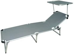 Sonnenliege Sunny, Taupe