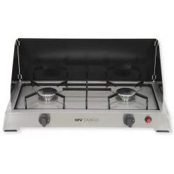HPV Gaskocher Tango, 2-flammig, Edelstahl, 50mbar