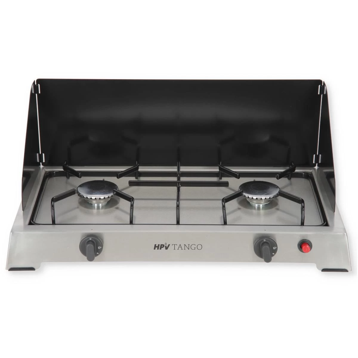 HPV Gaskocher Tango, 2-flammig, Edelstahl, 50mbar 1 HPV Gaskocher Tango, 2-flammig, Edelstahl, 50mbar
