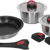Camp4 Quick Clack Pro Camping Topfset, 8-teilig