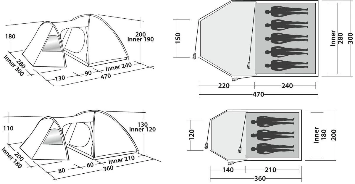 Easy Camp Eclipse Rustic Kuppelzelt 2 Easy Camp Eclipse Rustic Kuppelzelt – Bild 2