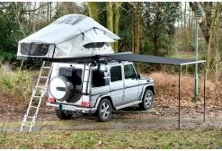 Campwerk Adventure Dachzelt Inkl. Matratzenunterlage, Grau -Campingausrüstung Geschäft 4446 12