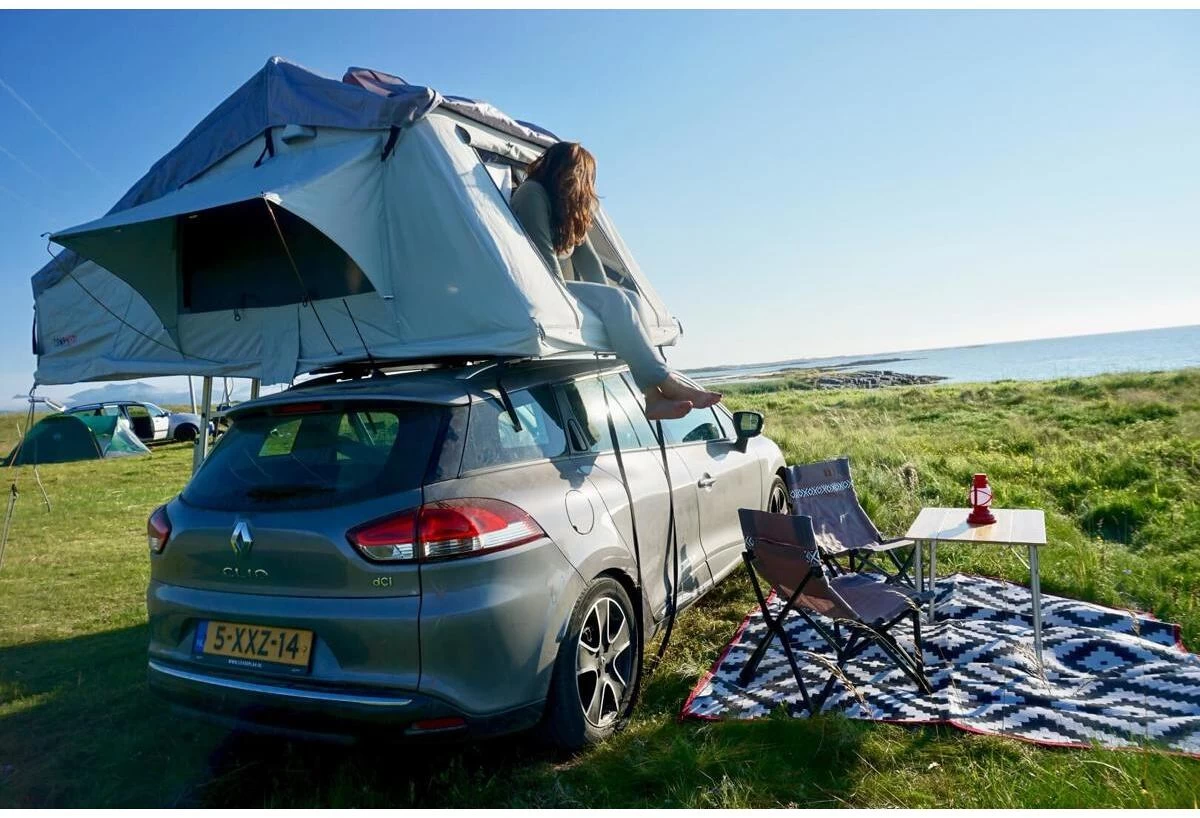 Campwerk Adventure Dachzelt Inkl. Matratzenunterlage, Oliv 13 Campwerk Adventure Dachzelt Inkl. Matratzenunterlage, Oliv – Bild 13