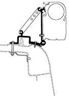 Thule Omnistor 5200/8000/4200 Adapter Für Master II/Movano A Bis Bj. 2010