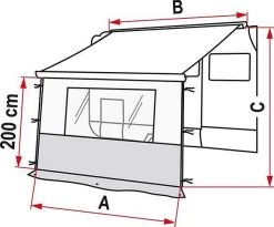 Fiamma Blocker Pro Vorderwand - Version 2018 -Campingausrüstung Geschäft 47 3