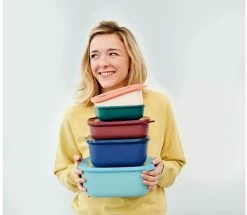 Mepal Cirqula Multischüssel-Set, Rechteckig -Campingausrüstung Geschäft 4821 5