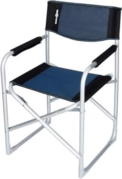 Brunner Captain Campingstuhl, Schwarz/blau
