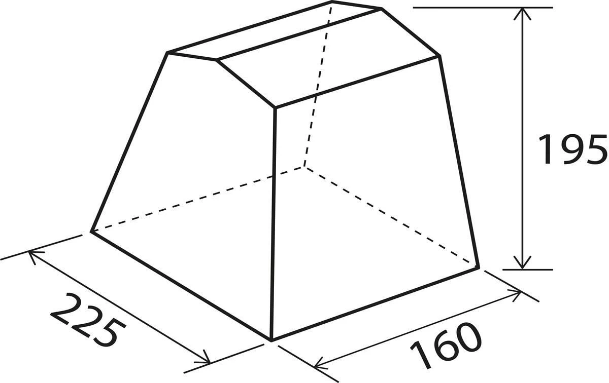 Brunner Storage Plus Gerätezelt, 225x160cm 5 Brunner Storage Plus Gerätezelt, 225x160cm – Bild 5