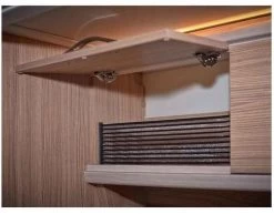 KiiPER MiNi Komplettset Ablagenetz, Einbaubreite 400 X H130mm, Schwarz Liniert