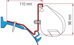Fiamma F35 Adapter Für Ford Custom Capland / Capfun