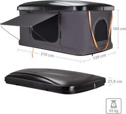 KingCamp Castiglio Ncello Dachzelt Mit Hartschale -Campingausrüstung Geschäft 5390 2