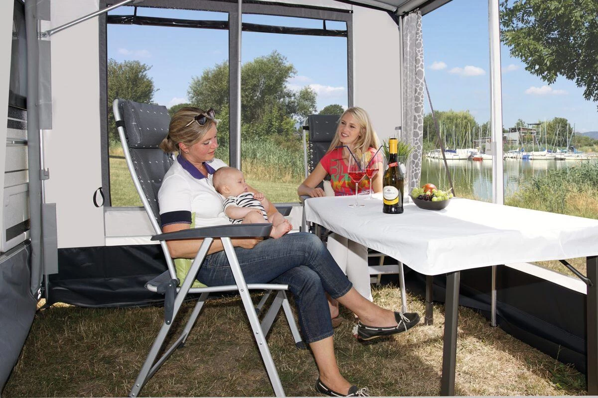 Wigo Rolli Classic Markise Inkl. Vorzelt 2 Wigo Rolli Classic Markise Inkl. Vorzelt – Bild 2