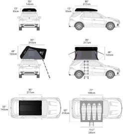 IKamper Skycamp 3.0 Dachzelt Mit Hartschale 25 IKamper Skycamp 3.0 Dachzelt Mit Hartschale -Campingausrüstung Geschäft 5723 12