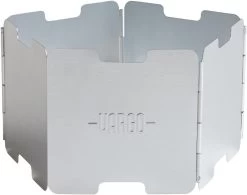 Vargo Aluminium Windschutz, Silber