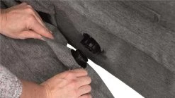 Outwell Lake Erie Ottoman, Grau -Campingausrüstung Geschäft 59917 2