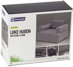 Outwell Lake Huron Luftsessel, Grau -Campingausrüstung Geschäft 59918 0 5