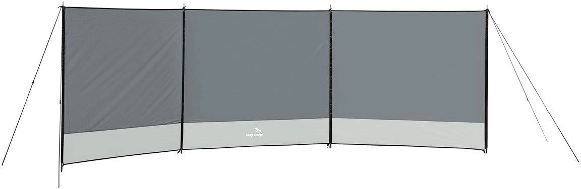 Easy Camp Flat Wall Windschutz, 140x500cm, Mit Stahlgestänge, Grau 1 Easy Camp Flat Wall Windschutz, 140x500cm, Mit Stahlgestänge, Grau