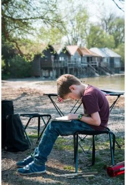 Primus Campfire Hocker, Schwarz, 31x35x35cm -Campingausrüstung Geschäft 60448 4