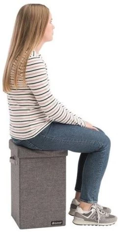 Outwell Cornillon Esstischstuhl-/Aufbewahrungskombination, Grau -Campingausrüstung Geschäft 6164 4