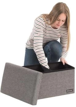 Outwell Cornillon Esstischstuhl-/Aufbewahrungskombination, Grau -Campingausrüstung Geschäft 6164 9