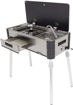 Can SL1400 Slideout Kocher-Spülen-Kombination, 2-flammig