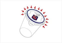 Lock & Lock Lock&Lock Kitchen Caddy Multifunktionsbox, 5L 7 Lock & Lock Lock&Lock Kitchen Caddy Multifunktionsbox, 5L -Campingausrüstung Geschäft 63696 2