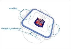 Lock & Lock Lock&Lock Classic Salatschüssel, 3,4L -Campingausrüstung Geschäft 63801 2